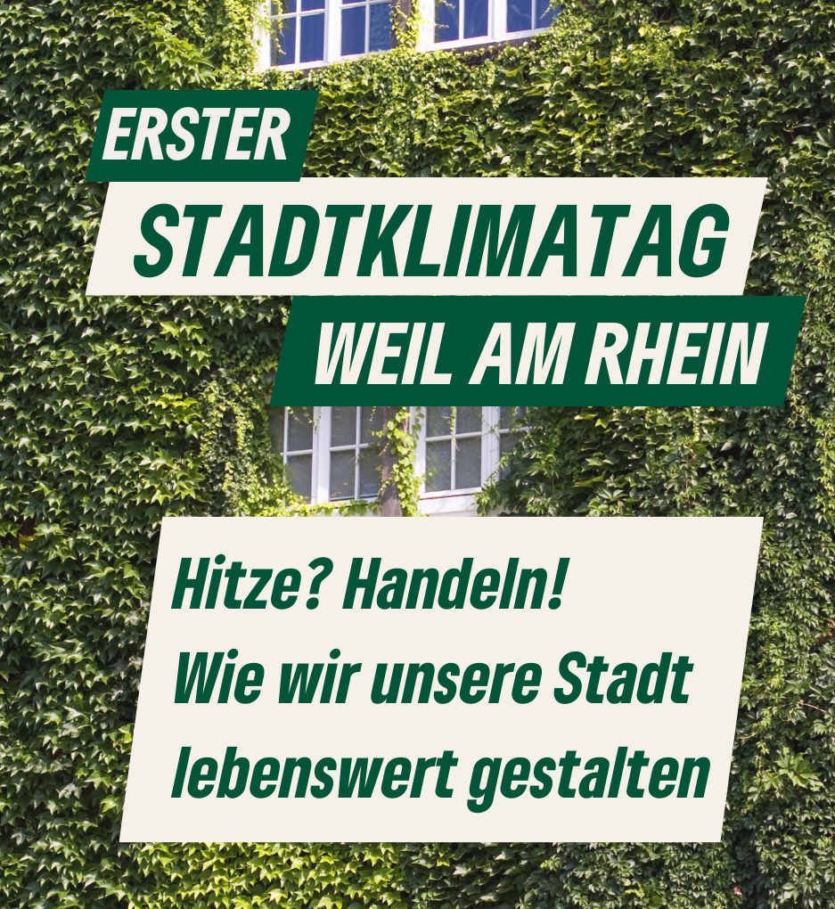 Erster Stadtklimatag Weil am Rhein