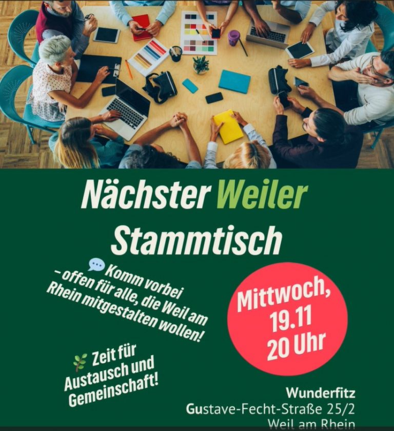 Grüner Stammtisch